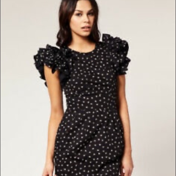 French Connection Dandy Voile Ruffle Dress - Picture 2 of 7